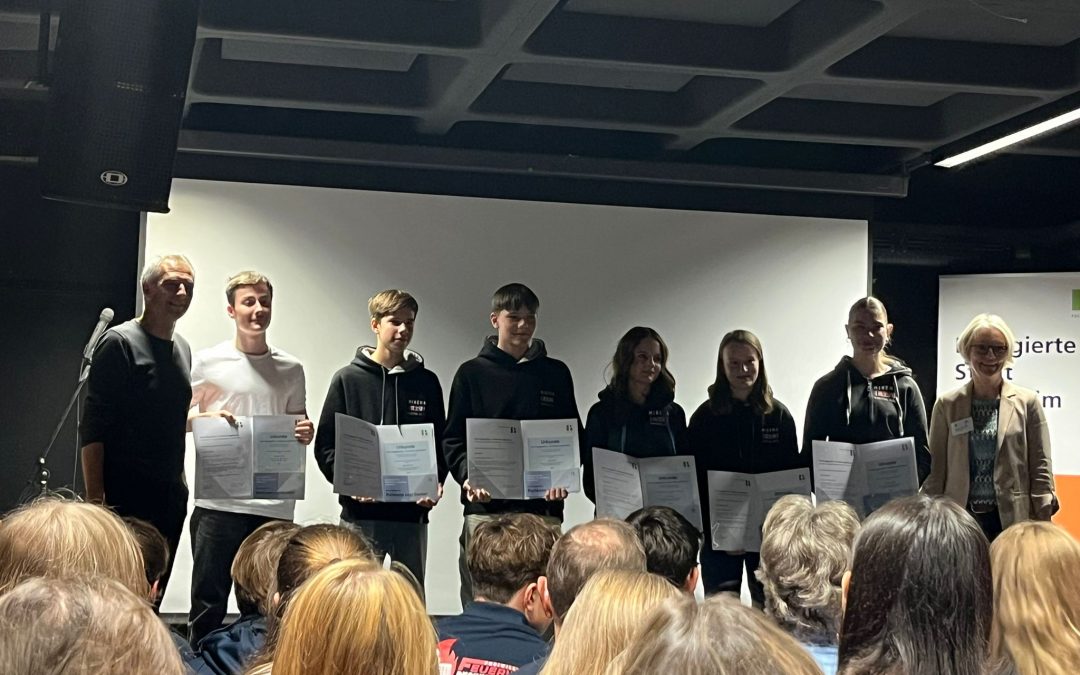 6 MINEMA Leadershipper feierlich von der Stadt Puchheim ausgezeichnet